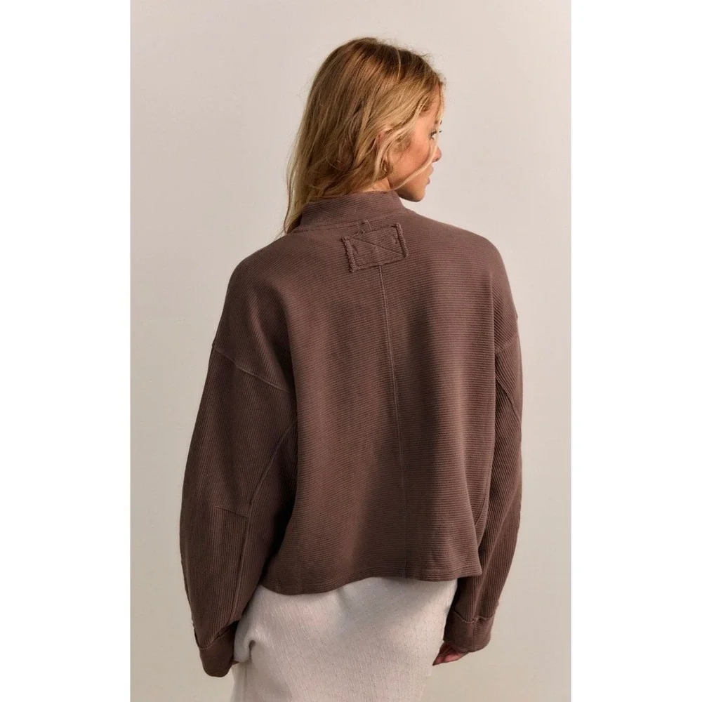 We the Free Celeste Quarter Zip NWot mochachinno_2